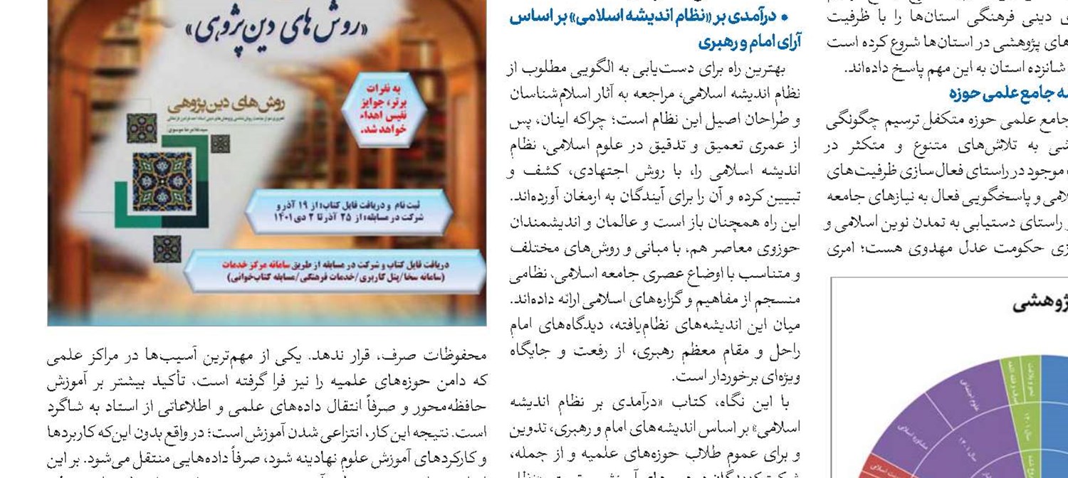 نگاهی به مدیریت مراکز و امور پژوهشی
