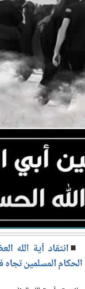 المرجع الديني آیة الله العظمی السيستاني يرفض رفع صوره على طريق الزائرين